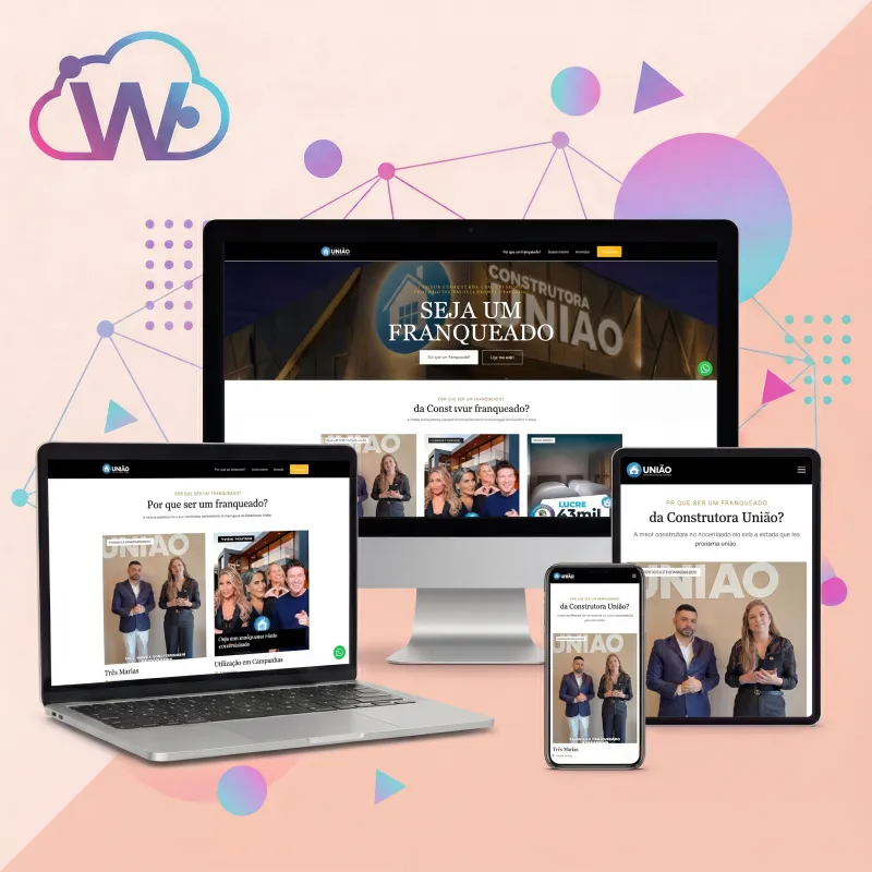 Site institucional — Franquias União